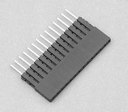 622 series High -Density Female headers Height 8.5mm-Economy version 2.54mm pitch